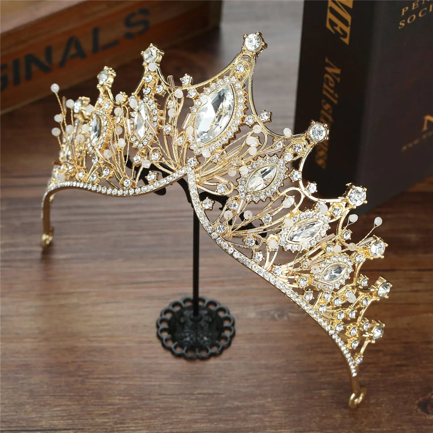 Bridal Crown Headpiece, European Style Wedding Accessory