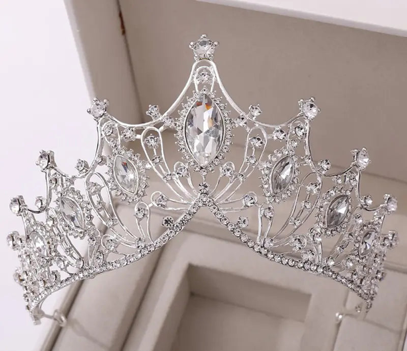 Bridal Crown Headpiece, European Style Wedding Accessory