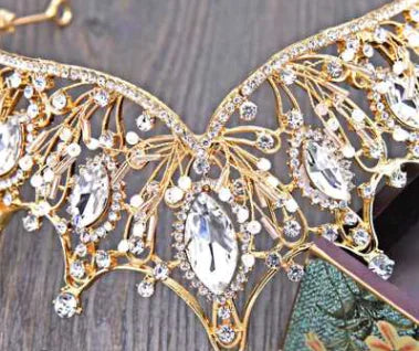 Bridal Crown Headpiece, European Style Wedding Accessory