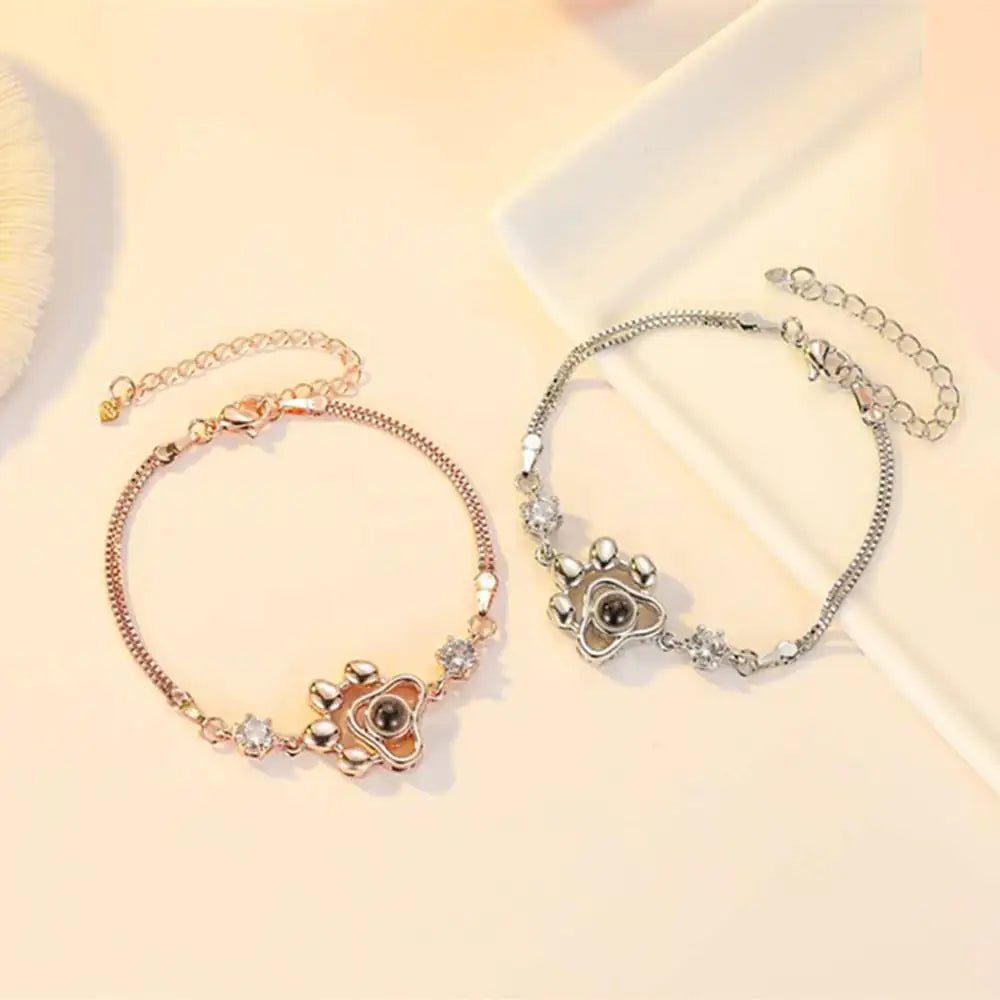 Customizable 100 Languages Projection Bracelet